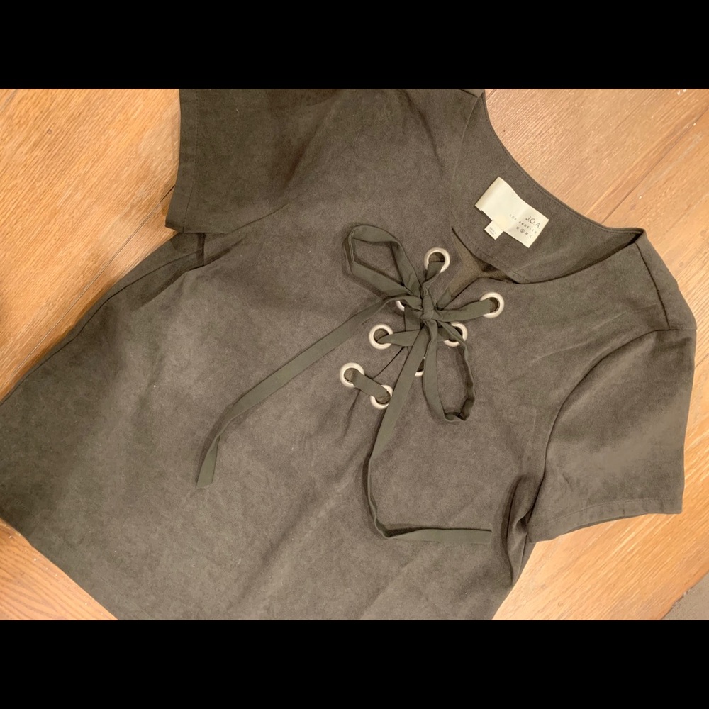 J.O.A olive top